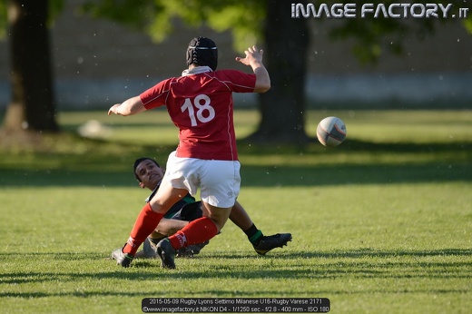 2015-05-09 Rugby Lyons Settimo Milanese U16-Rugby Varese 2171